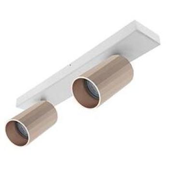  OKTO 2 C GU10 BLANC - ROSE 