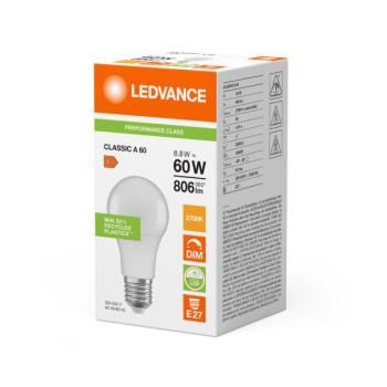  LED P DIM CLA60 827 E27 