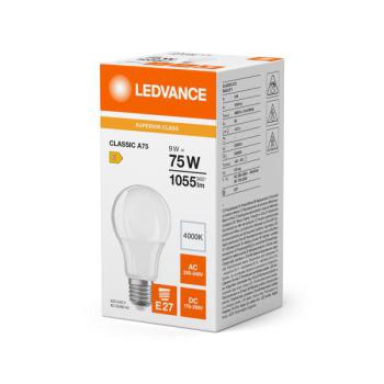  LED S CLA75 840 E27 