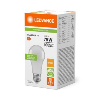  LED P CLA75 827 E27 