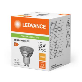  LED P PAR16 80 827 GU10 