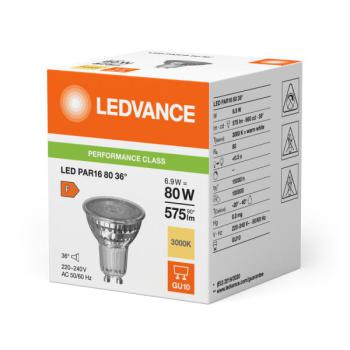  LED P PAR16 80 830 GU10 