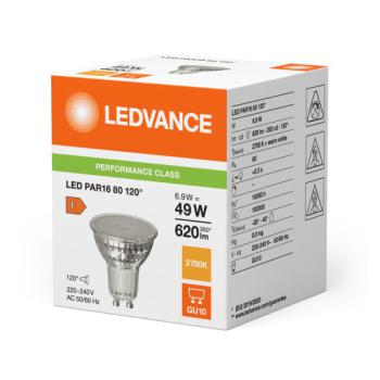  LED P PAR16 80 827 GU10 