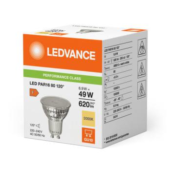  LED P PAR16 80 830 GU10 