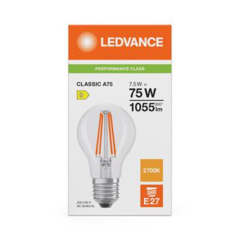  LED P CLA75 827 E27 