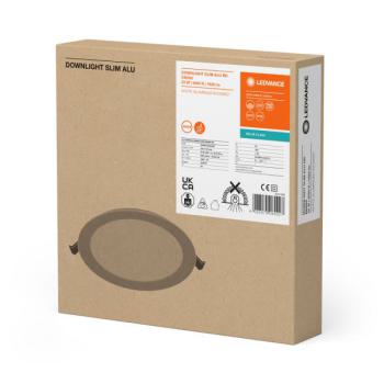  DL LED SLIM ALU 205 22W/4000K 