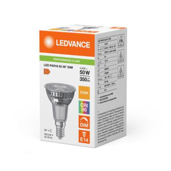  LED P DIM PAR16 50 927 E14 