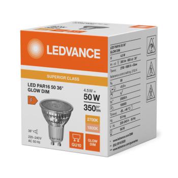  LED S DIM PAR16 50 827 GU10 