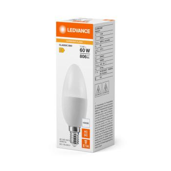  LED S CLB60 FA 840 E14 