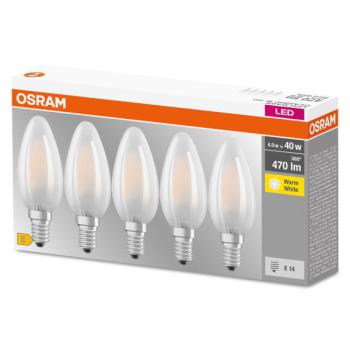  LOT5 LED BASE FLAM VERRE DEP4W 