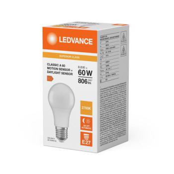  LED S CLA60 MS 827 E27 