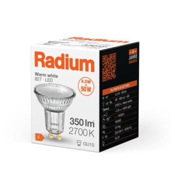  RLPAR165036 4,3W/827 230V GU10 