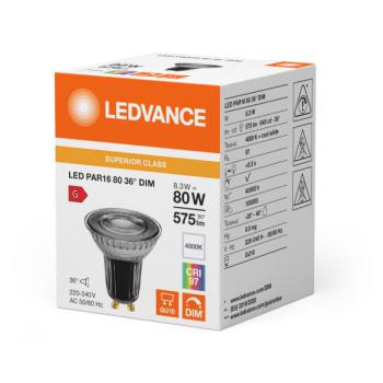  LED PAR16 80 DIM 8.3W 940 GU10 