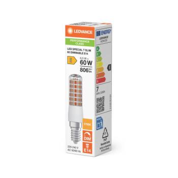  LED P T SLIM 60 7W 827 E14 