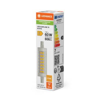 LED P SLIM 60  78 7W 827 R7s 
