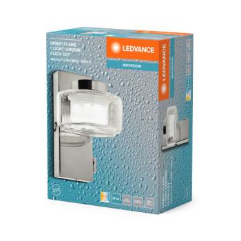  Flame 5,5W/CCT IP44 Chrome 