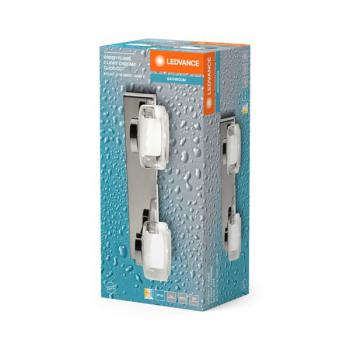  Flame 2x5,5W/CCT IP44 Chrome 