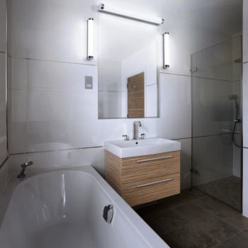  Tube 400 8W/CCT DIM IP44 Chrom 