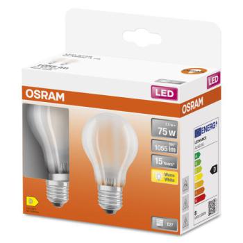  BTE2 LED Std verre dep 7,5W=75 
