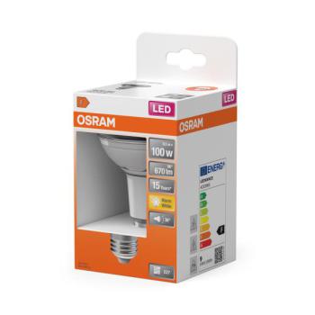  LEDSR80100 9,1W/827 230V GLE27 