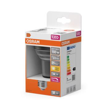  LEDSR80100D 9,6W/827 230VGLE27 