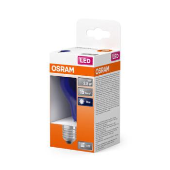 LED FIL OSR BLEU CLA15 E27 