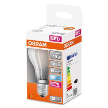  LED FIL OSR DIM CLA40 840 E27 