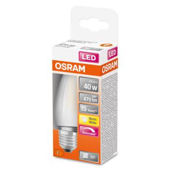 LED FIL OSR DIM CLB40 827 E27 