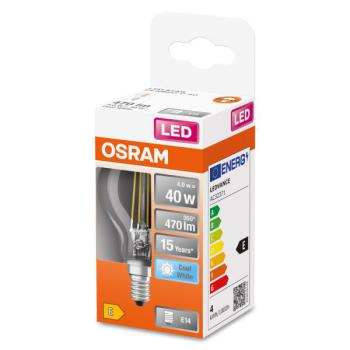  LED FIL OSR CLP40 840 E14 