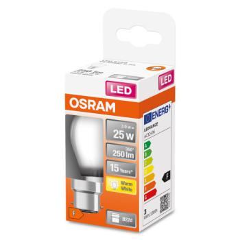  LED FIL OSR CLP25 827 B22 