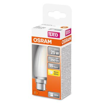  LED FIL OSR CLB25 827 B22 