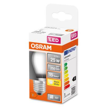  LEDSCLP25 2,5W/827 230VGLFRE27 