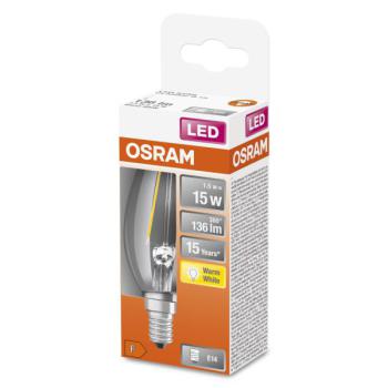  LED FIL OSR CLB15 827 E14 
