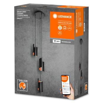  WF DECOR TWIST PENDANT TW BK 