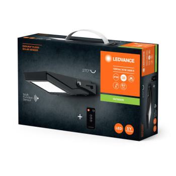  ENDURA FL SOLAR SENS 10W/840BK 