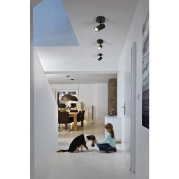  TRACKLIGHT ROUND BASE NOIR 