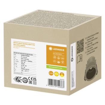  SP DK FIX 8W/930 PS DIM IP44BK 