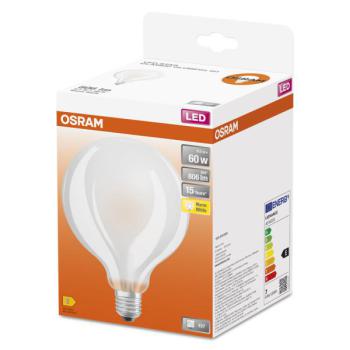  BTE1 LED GLOBE VERRE DEP  7W=6 