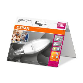  LED OSR+ACT&R CLB40 E14 470lm 