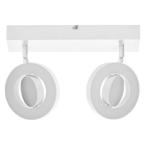  Spot Saturn 21W/3CCT duo blanc 