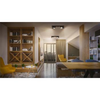  Spot Mercury 4x3,4W/927 GU10BK 