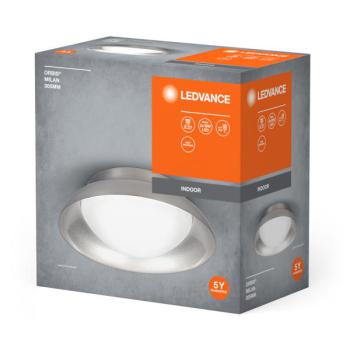  PLAF MILAN 305MM 2*E27 NICKEL 