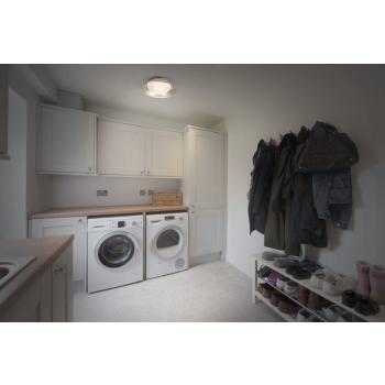  PLAF MILAN 305MM 2*E27 NICKEL 