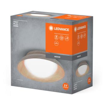  PLAF MILAN 305MM 2*E27 BOIS 