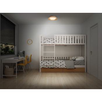  PLAF MILAN 305MM 2*E27 BOIS 