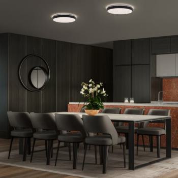  PLAF LONDON 410MM 24W 830 NOIR 