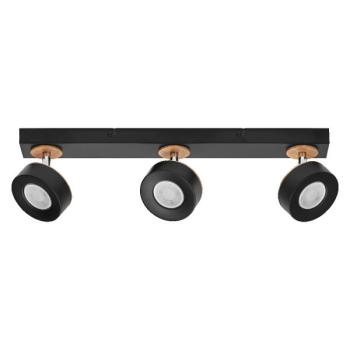  Spot Pluto 15W/830 trio Noir 