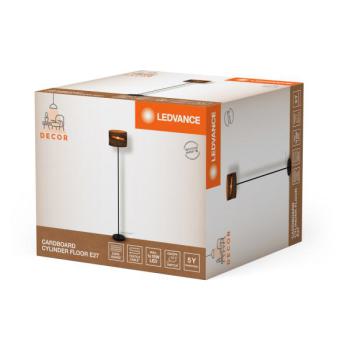  Luminaire pied Carton Cyl E27 