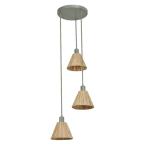  Suspension trio RD RAFFIA E27 
