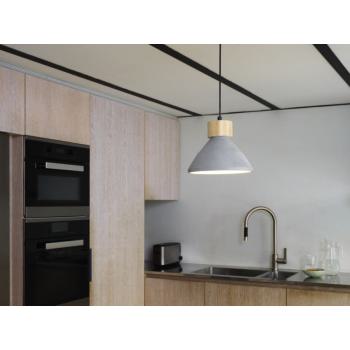  Suspens Concrete Wood 220 E27 